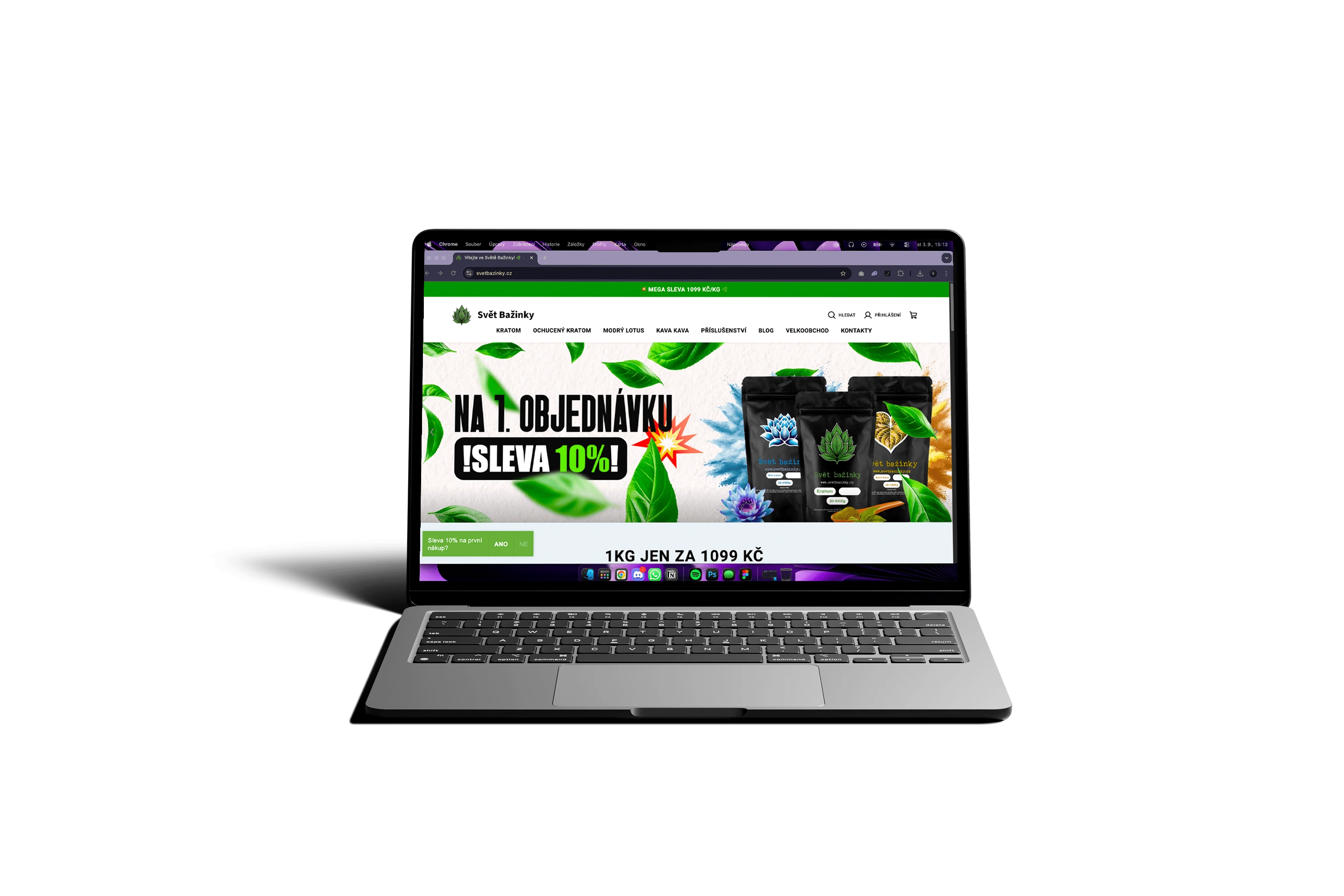 Svět Bažinky úvodní sekce