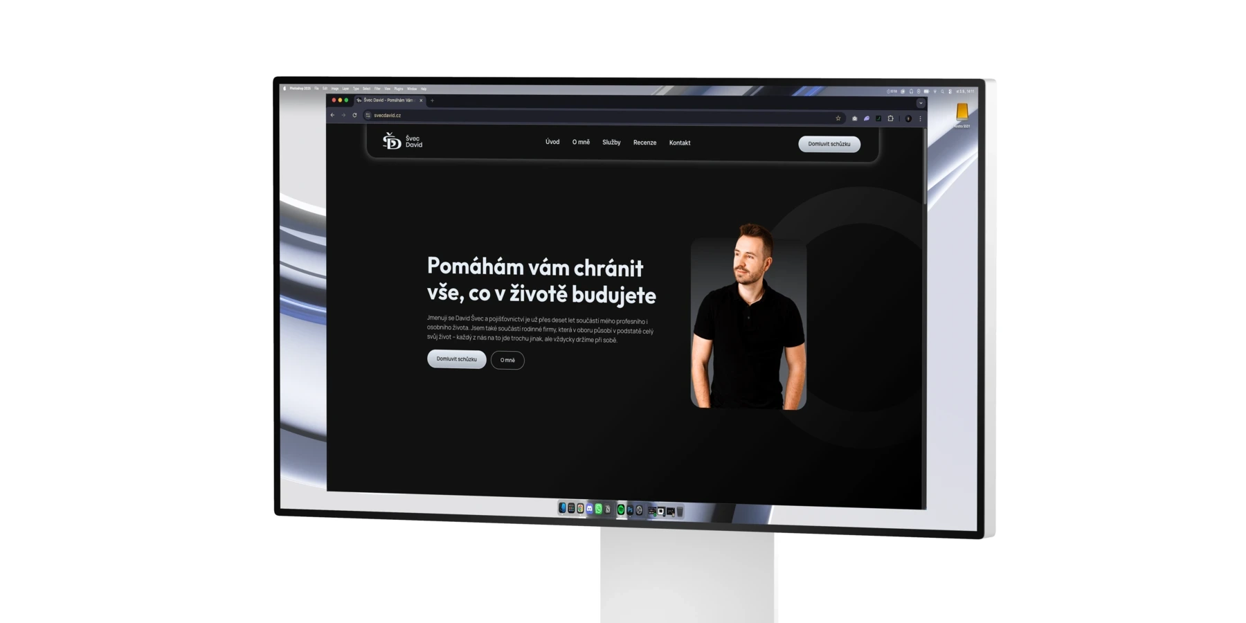 Web pro finančního poradce Davida Švece